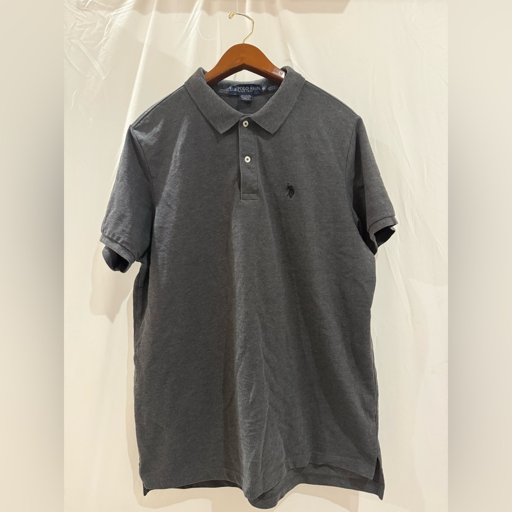 U.S. Polo Assn. Charcoal Polo Shirt